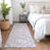Premium Machine Washable Prisco Lavender Rug
