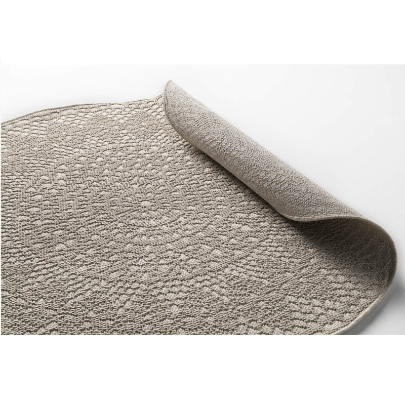 Crouse Solid Colour Area Rug, Round 160cm
