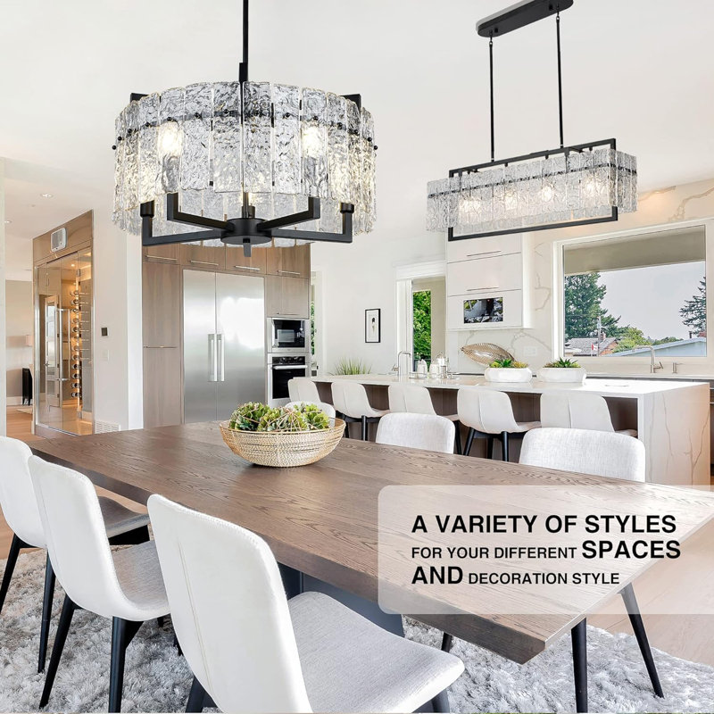 Abentego 5 - Light Drum Chandelier