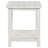 Stenson Wood End Table with Shelf Distressed White-1773981432