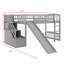 Lit mezzanine avec deux tiroirs et glissade-602824685