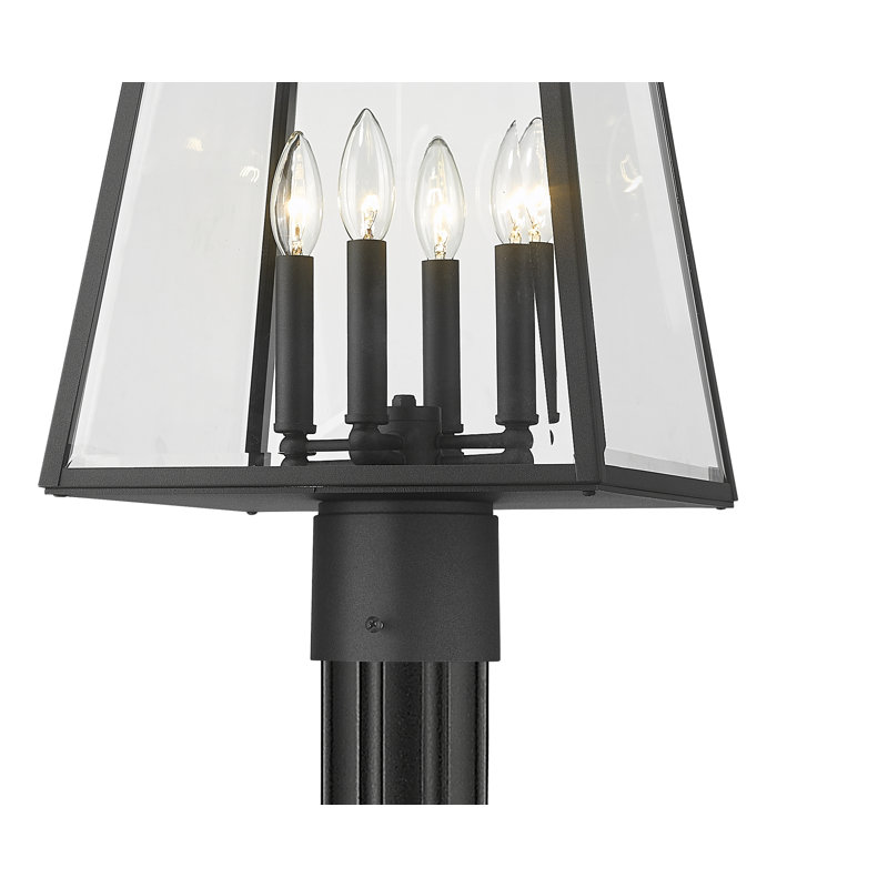Lampadaire noir 1 lumière 116,5 po Bunburry