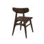Chaise d'appoint en bois massif Ayela-754825183-754825181