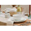 Mikasa Chalk Porcelain Dinner Set, White