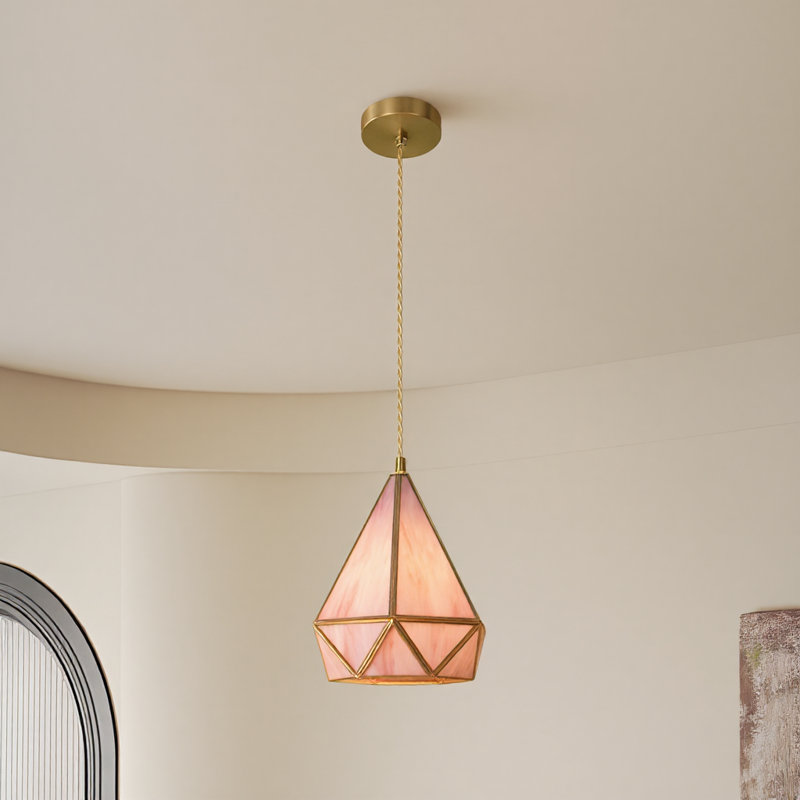 1 - Light Single Chandelier Dimmable