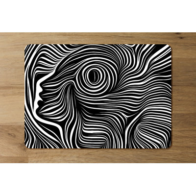 Duane-Lee Wood Abstract Rectangle Placemat
