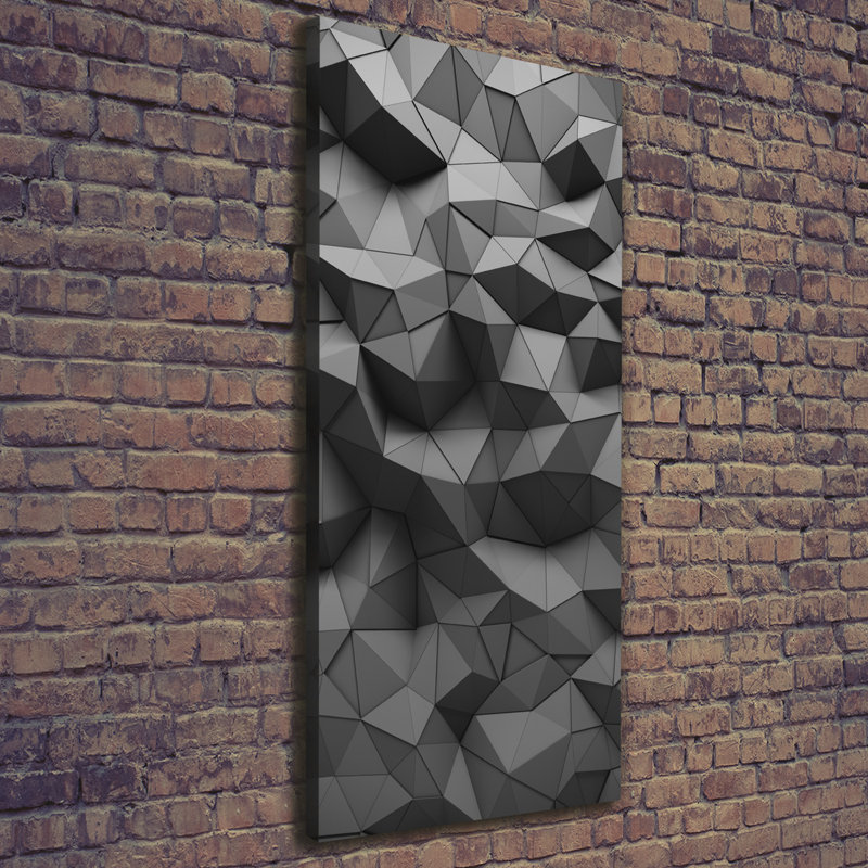 Abstract 3D Background - Wrapped Canvas Print