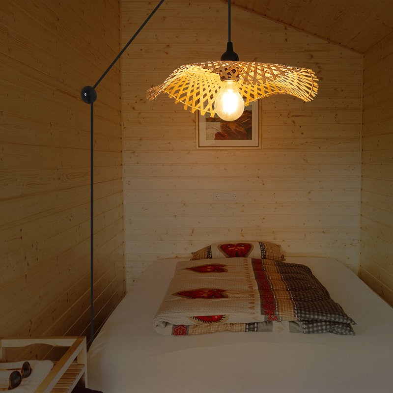1 - Light Natural Single Pendant
