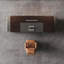 Bureau brun-gris simple et luxueux de 102,36 po-265079802