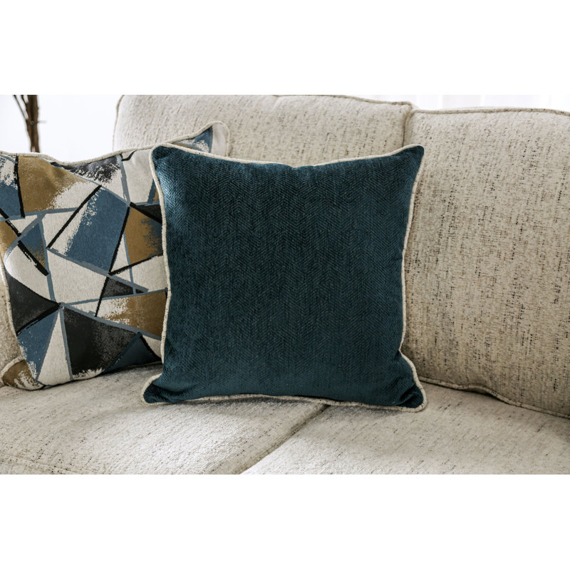 Boudrow Upholstered 72'' Loveseat, Beige Chenille