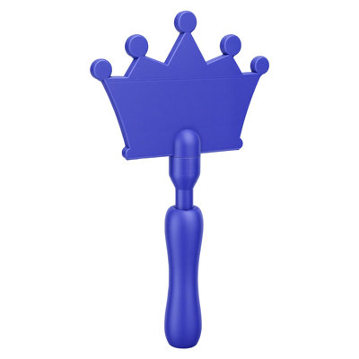 Baguette magique imprimée en 3D en forme de couronne télescopique en plastique léger pour accessoire de costume de Cosplay mauve