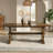Oaklyn Traditional 70.8" Solid wood Dining Table-818858659