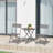 Taja 2 - Person Metal Patio Dining Set with Square Table
