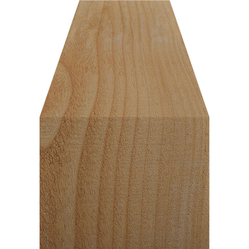 Attelle de genou Balboa Rough Sawn, l 6 po x P 12 po x H 12 po, sapin Douglas, Sapin de Douglas, Brute
