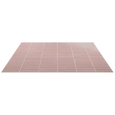 Color One 2x8 Glossy Lava Stone Tile