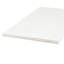 Twenties 8" x 4" Matte Ceramic Bullnose Tile Trim in White