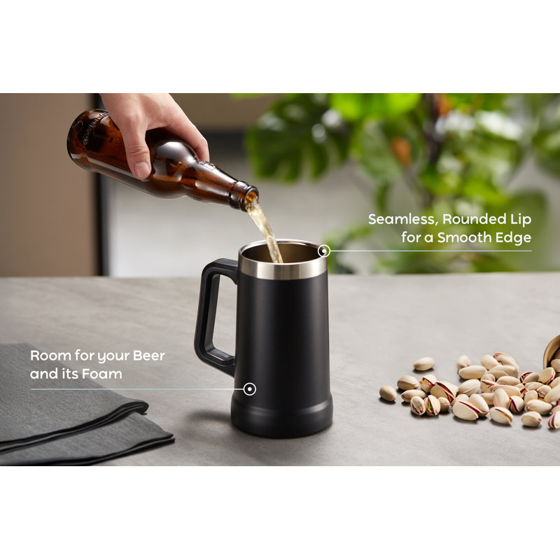 Tasse de camping en acier inoxydable , Noir, noir, noir, noir