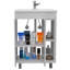 Meuble-lavabo Akron, blanc