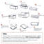 Canapé modulaire convertible convertible en microfibre-1257784183