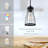 2 - Light Matt Black Bell Pendant
