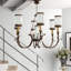 Eaton Place 6 - Light Glass Chandelier-71484582