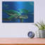 Art mural en métal Beachcrest Home ™ «Green Sea Turtles» par Durwood Coffey-1359731163