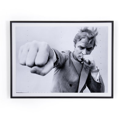 Michael Caine Punch Print by Getty Images