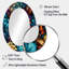 Rukhsaar Exotic Tapestries Boho Pattern - Paisley Large Wall Mirror, Glam Unique-2034692521-2034692525
