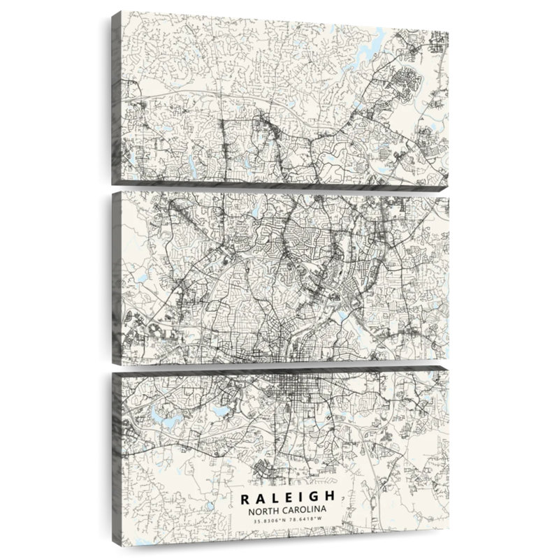 Carte Aliaz White Raleigh, H 32 po x l 20 po