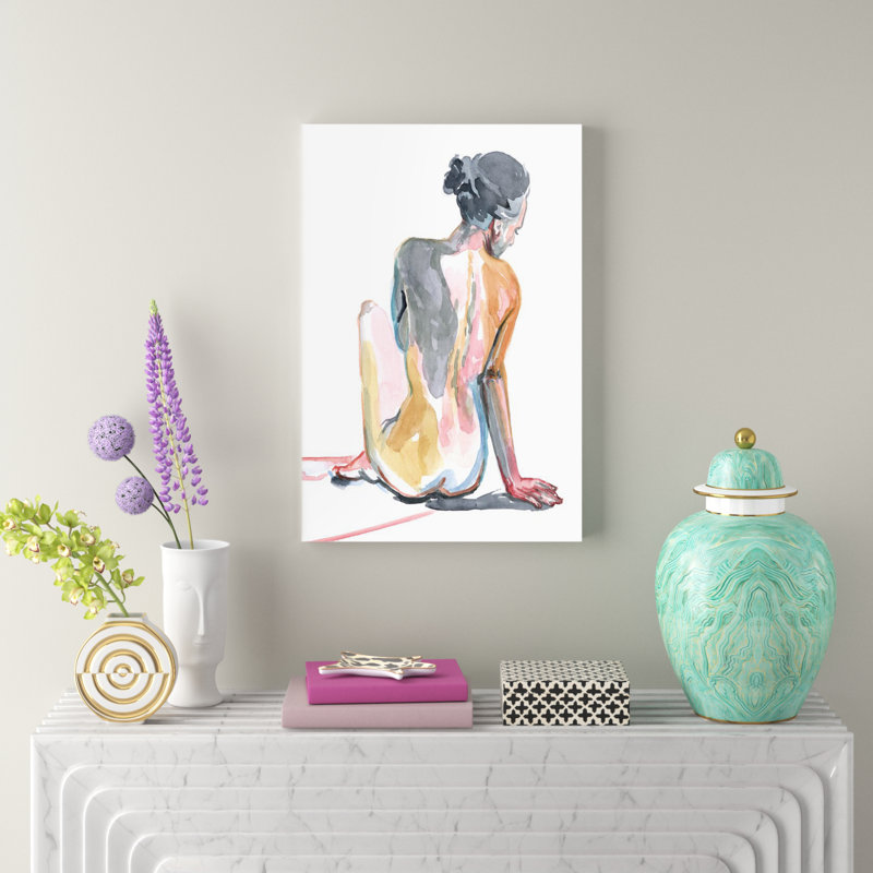 Colorful Shadows I by Jennifer Paxton Parker - Painting, 122cm H x 81cm W, Wrapped Canvas