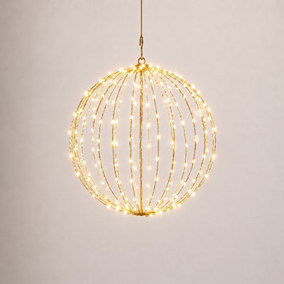 20" 200-LED Hanging Light Sphere