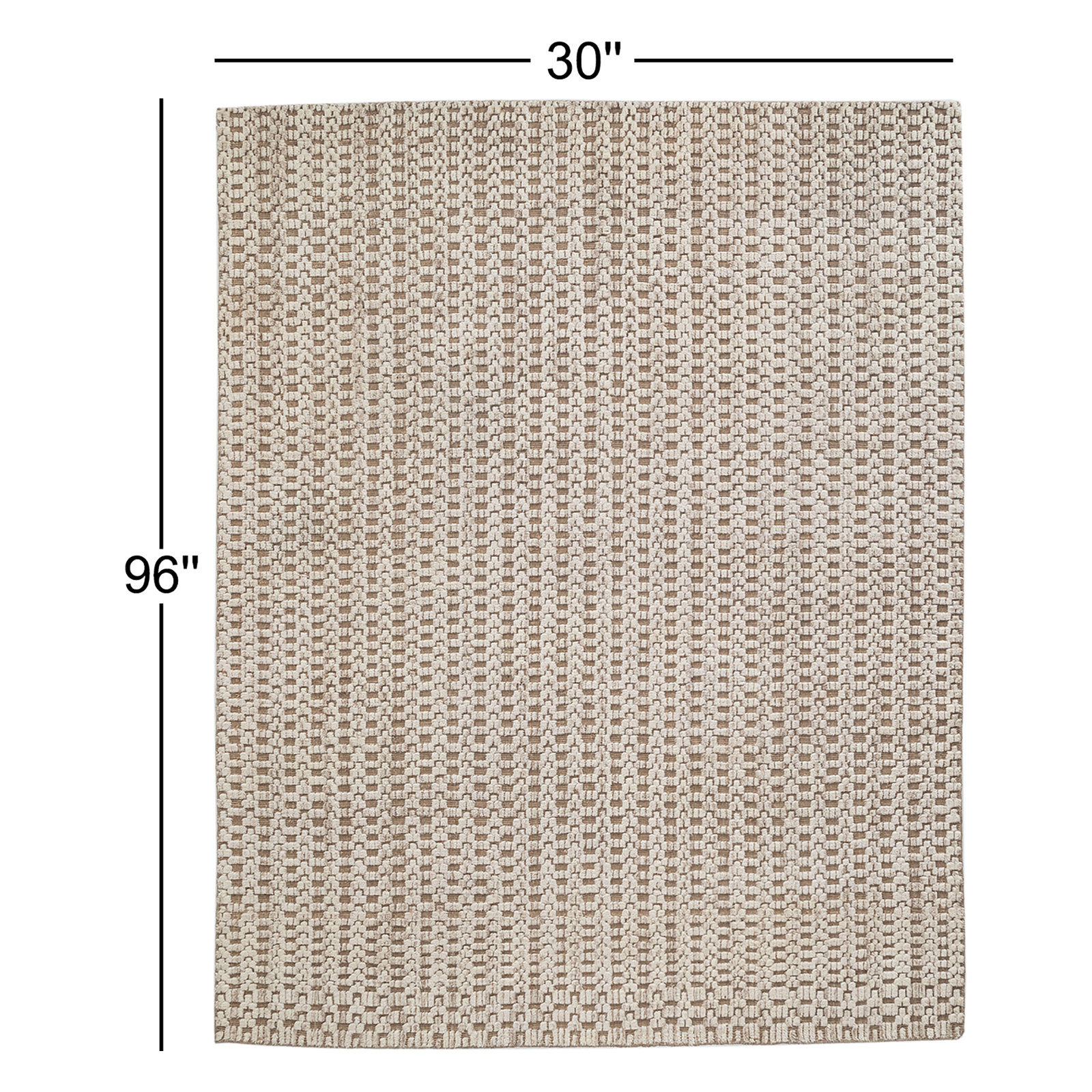 Hand-Loomed Rug, Runner 2'6" x 8'