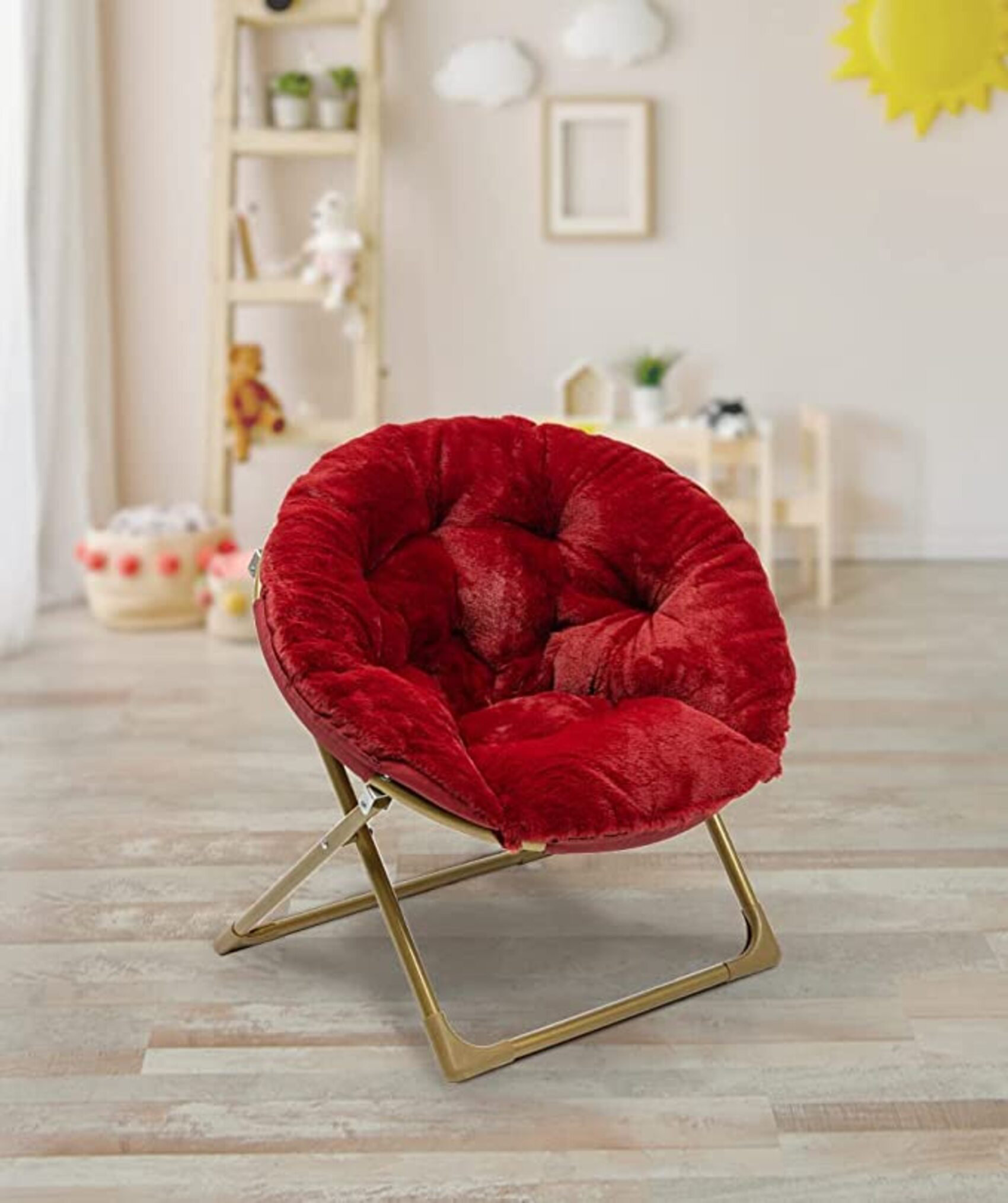 Kids best sale saucer chair