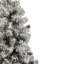 Arbre de Noël artificiel pin enneigé 3 pi avec lumières DEL blanc chaud 3 pi