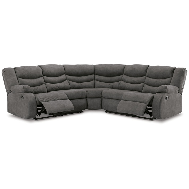 Canapé modulaire inclinable 2 pièces Partymate, H 40 po x l 86 po x P 86 po