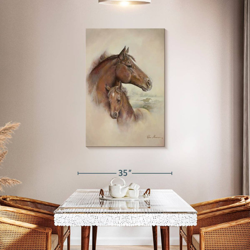 Brampt Race Horse III, H 45 po x l 30 po