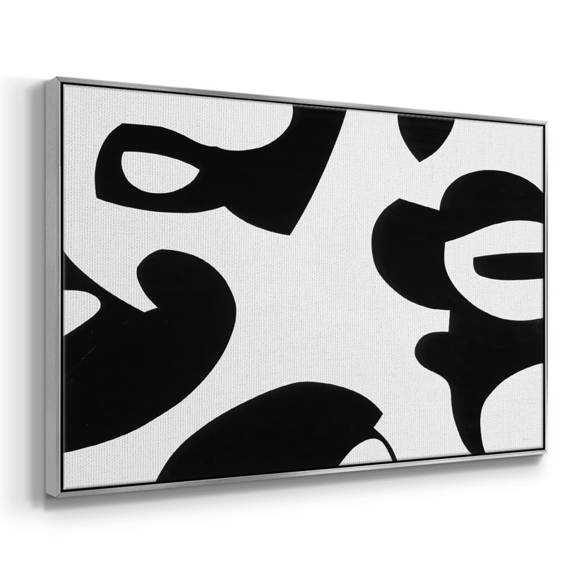 «Twilight», reproduction encadrée sur toile, H 17 po x l 25 po x P 2 po, Toile argentée avec cadre flottant