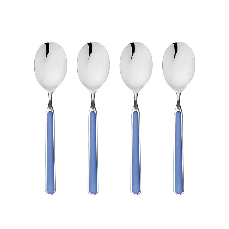 4 cuillères à espresso fant. Bleu électrique, Lavande
