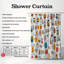 Animated Crew - Rideau de douche Premium-1436161132