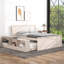 Lit plateforme double en bois avec lit gigogne escamotable et armoire de rangement-1377893600-1378859220