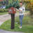 Rustic Home Post Mounted Mailbox-41108429