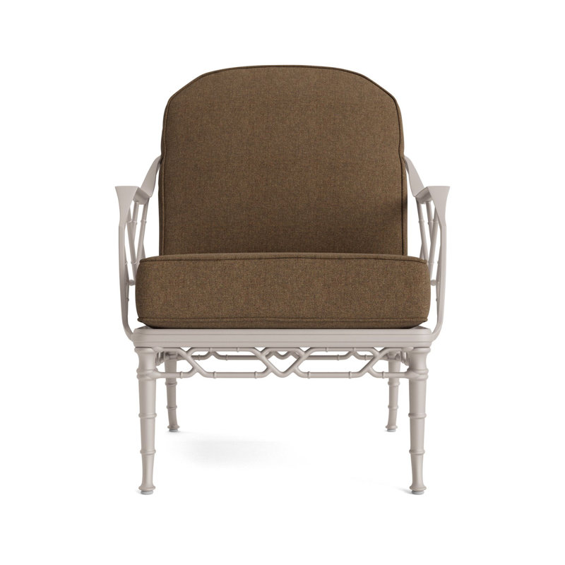 Calcutta Outdoor Lounge Chair, Fusion Moccasian, Dove Smooth