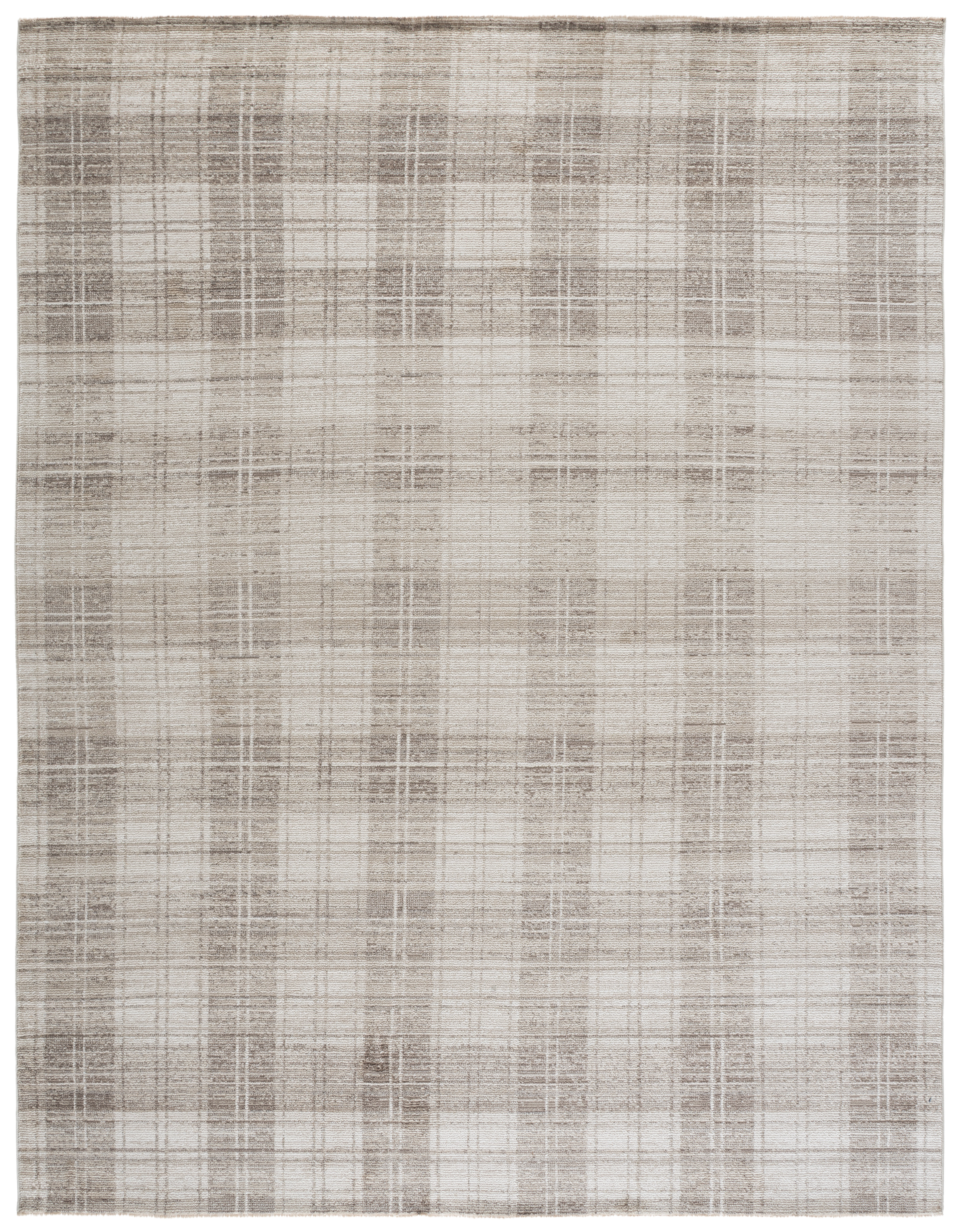 August Grove® Oxford Plaid 500 Performance Plaid Rug | Wayfair