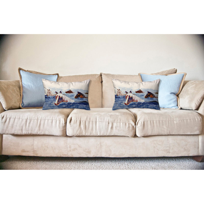  Housse et insert de coussin d'extérieur pour l'extérieur, 16 po x 20 po