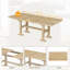 Ensemble de table de salle à manger extensible (doit inclure à la fois la table et la chaise)