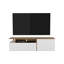 Meuble télé 60 po, 2 portes, 4 tablettes