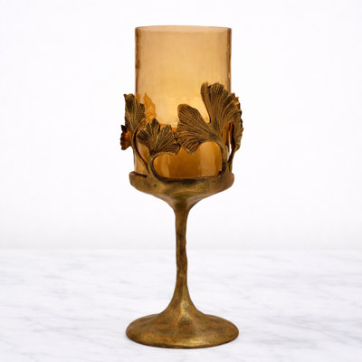 7.08'' H Metal Tabletop Tealight Holder