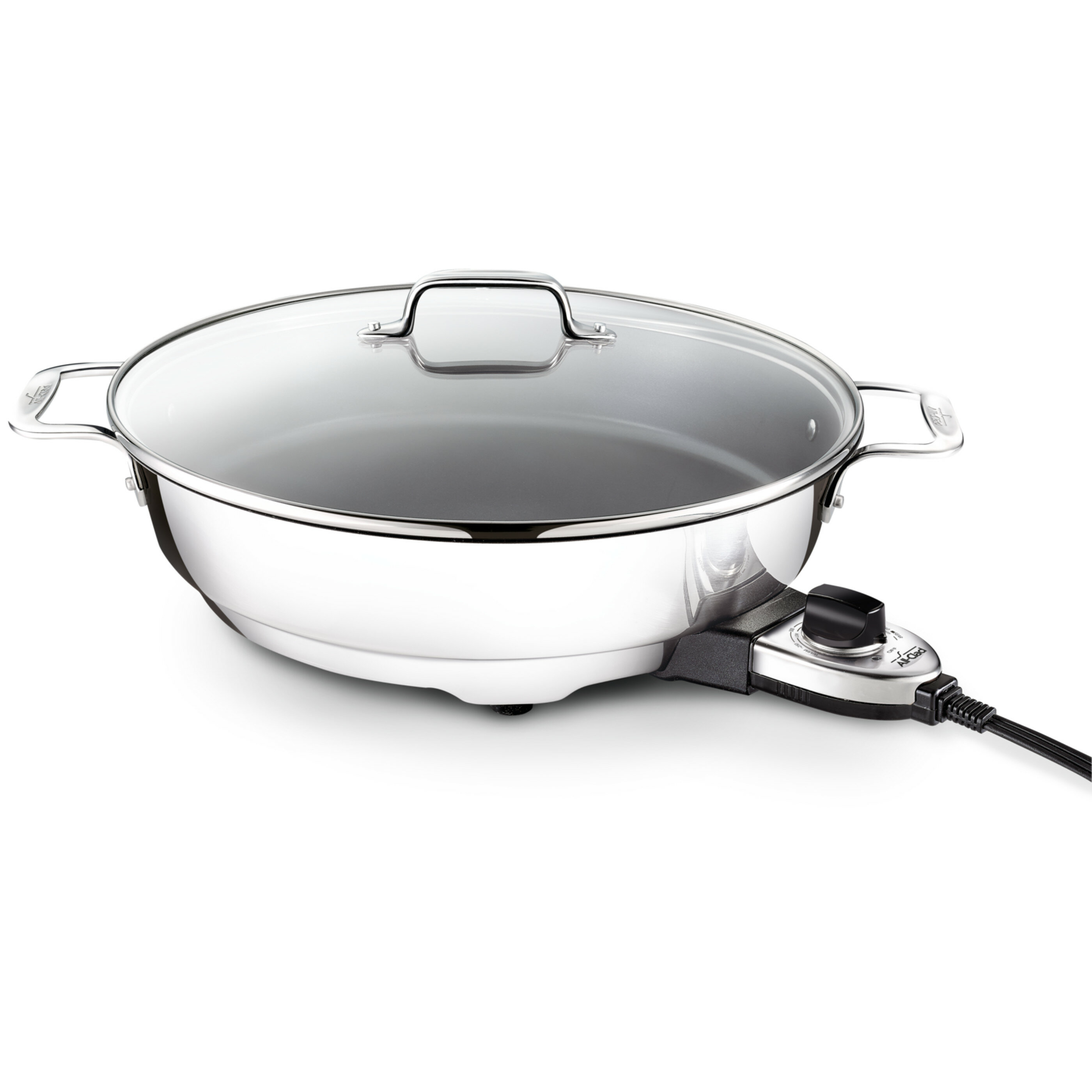 All-Clad Electrics 14 Non-Stick Skillet with Lid & Reviews