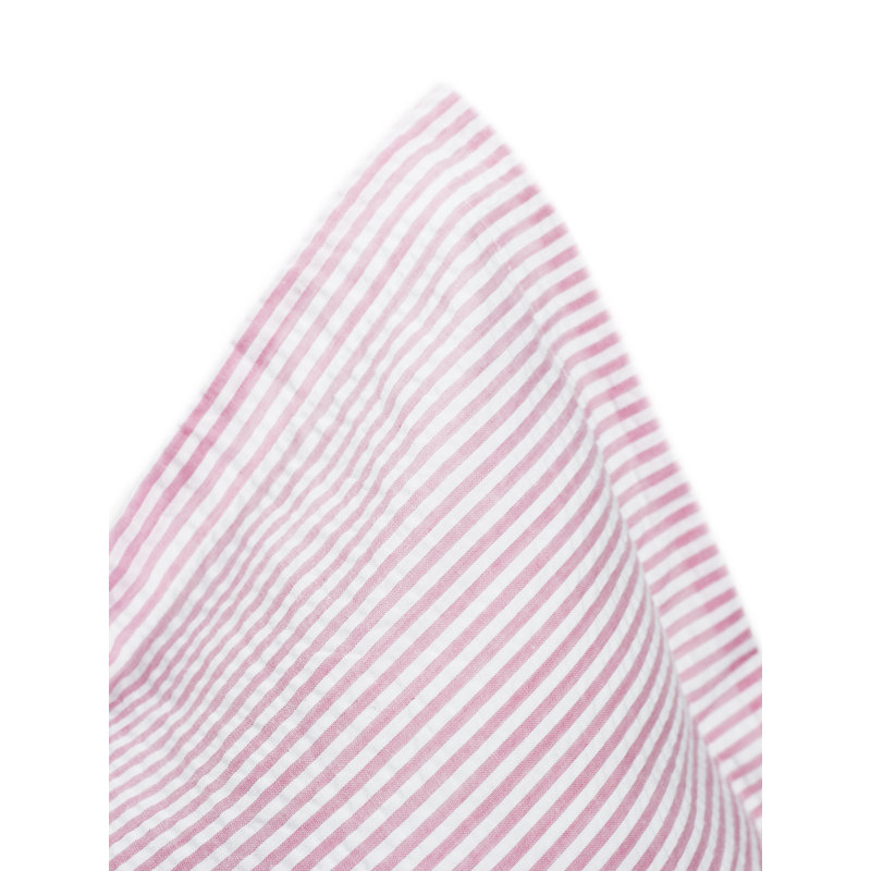 Abston Modern & Contemporary Striped Duvet Cover, Full/Queen, Smokin' Pink