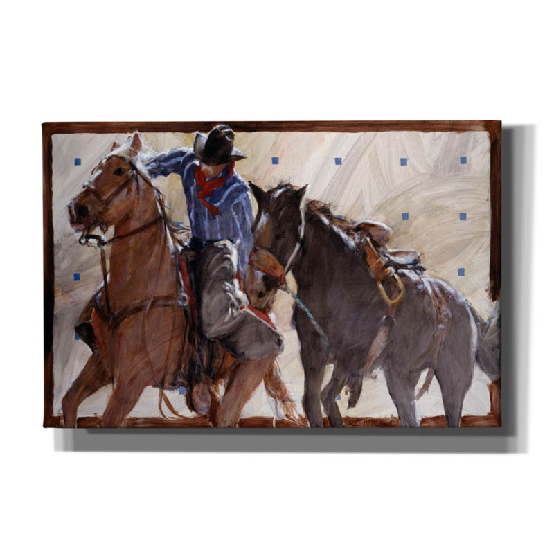 'Don'T Even Think About It' by J. E. Knauf, Canvas Wall Art, 12" H x 18" W x 0.75" D